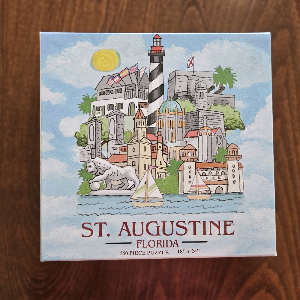 St. Augustine Florida Puzzle - 550 Piece